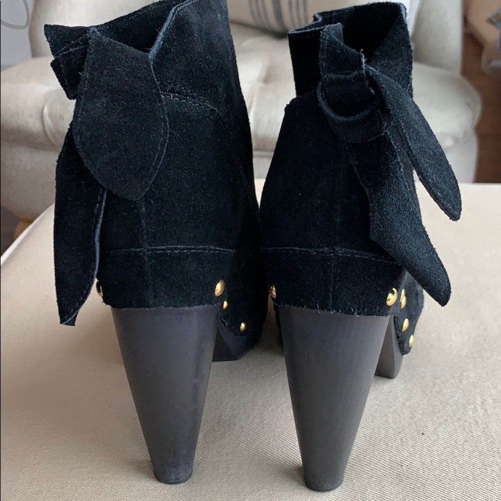 Charlotte Ronson Suede Booties - Picture 5 of 11